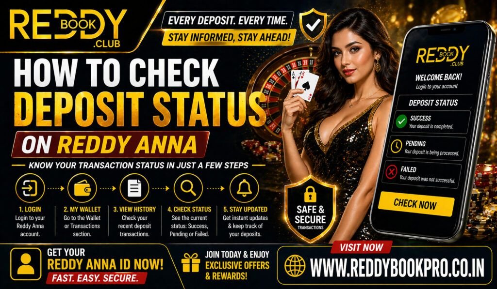 How to Check Deposit Status on Reddy Anna