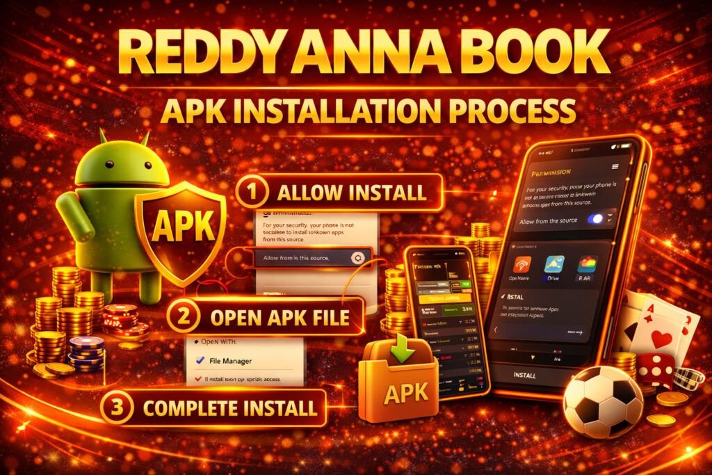 Reddy Anna book APK Installation Process